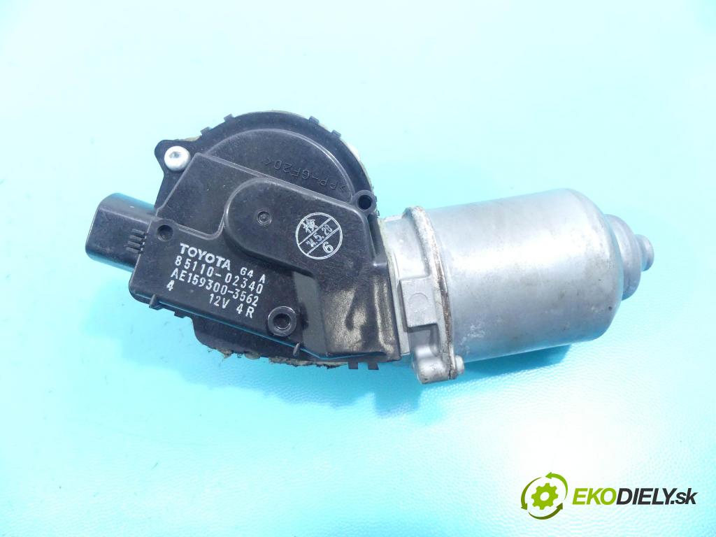 Toyota Auris II 2012-2018 1.6 16v 132 hp manual 97 kW 1598 cm3 5- motor stěračů přední 85110-02340