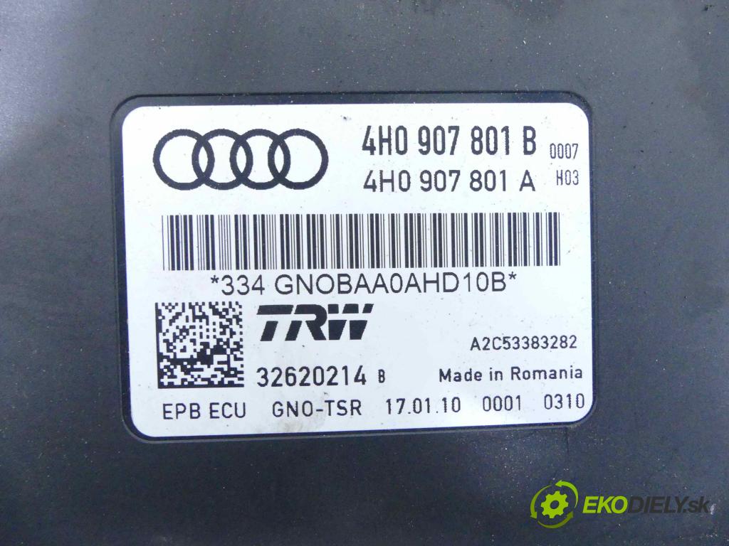 Audi A8 D4 2009-2017 4,2.0 tdi V8 351KM automatic 258 kW 4134 cm3 4- modul riadiaca jednotka 4H0907801B (Ostatné)