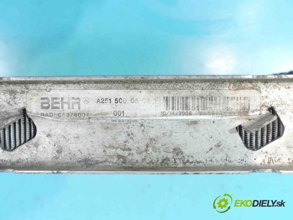 Mercedes GL I X164 2006-2012 4.7 V8 340KM: automatic 250 kW 4663 cm3 5- chladič A2515000704 (Chladiče)