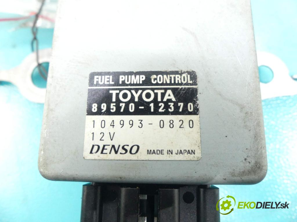 Toyota Auris II 2012-2018 1.6 16v 132 HP manual 97 kW 1598 cm3 5- modul riadiaca jednotka 89570-12370 (Ostatné)