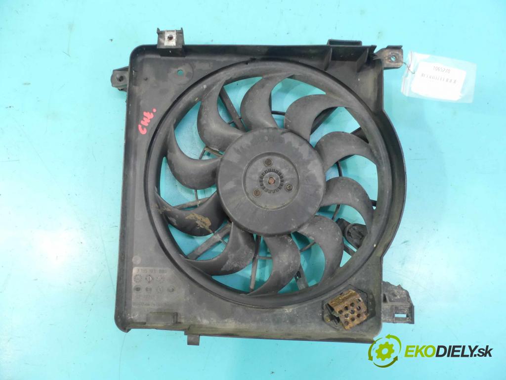 Opel Astra III 2004-2014 1,3.0 cdti 90 HP manual 66 kW 1248 cm3 5- Ventilátor chladiča 24467442