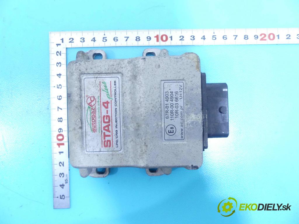 Peugeot 206 1.1 60 HP manual 44 kW 1124 cm3 5- modul riadiaca jednotka STAG-4 PLUS (Ostatné)