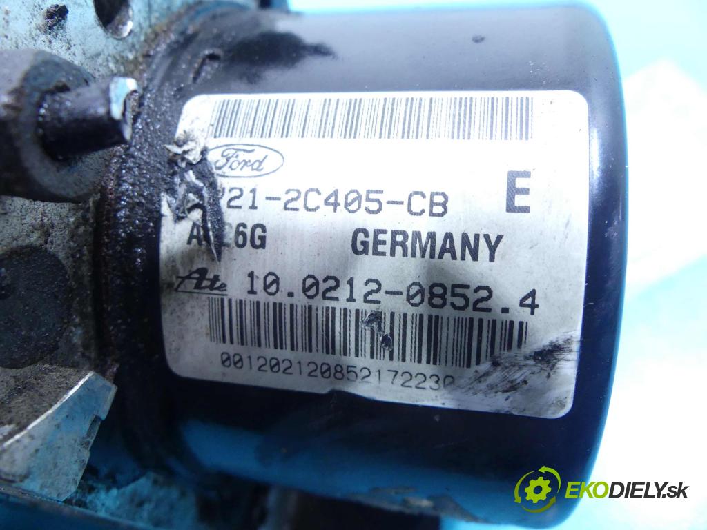 Ford Fiesta Mk7 2008-2017 1.2 16v 60 HP manual 44 kW 1242 cm3 5- čerpadlo abs 10.0212-0852.4 (Pumpy ABS)