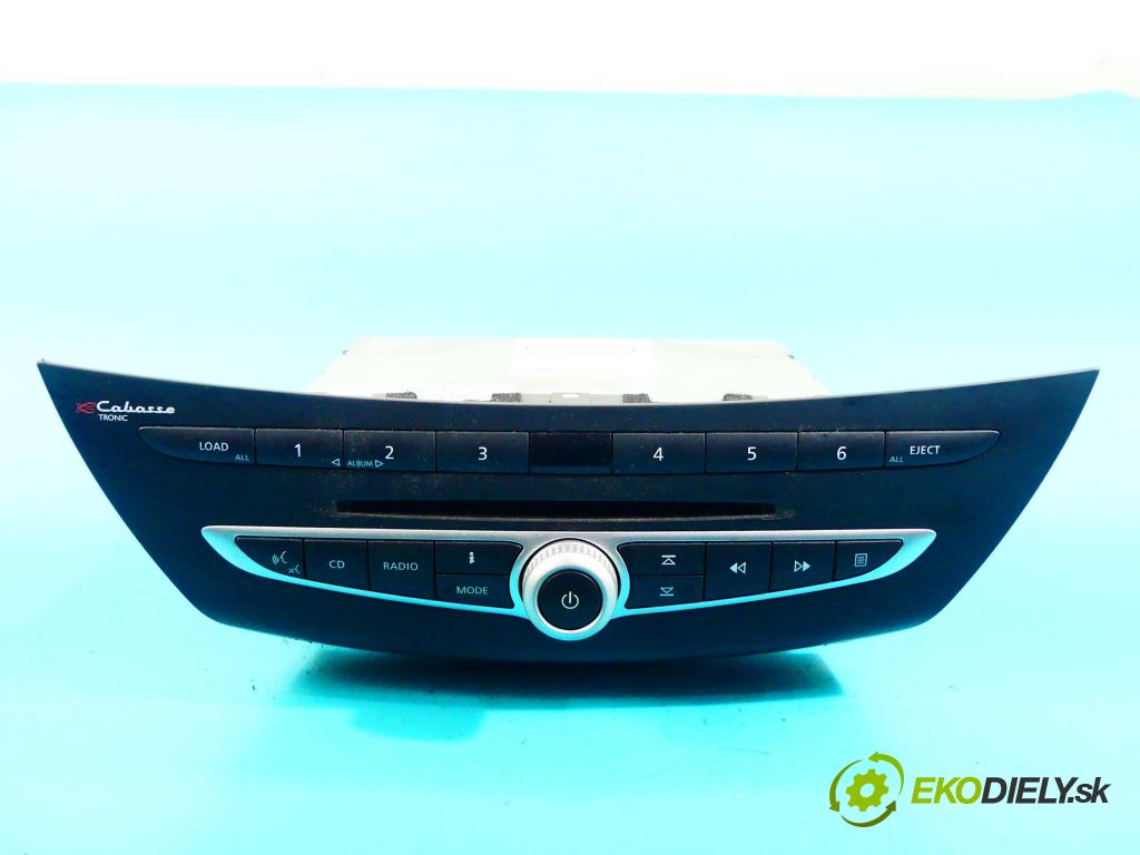 Renault Laguna III 2007-2015 2.0 dci 150 HP manual 110 kW 1995 cm3 5- Radio továreň: 281150017R-B