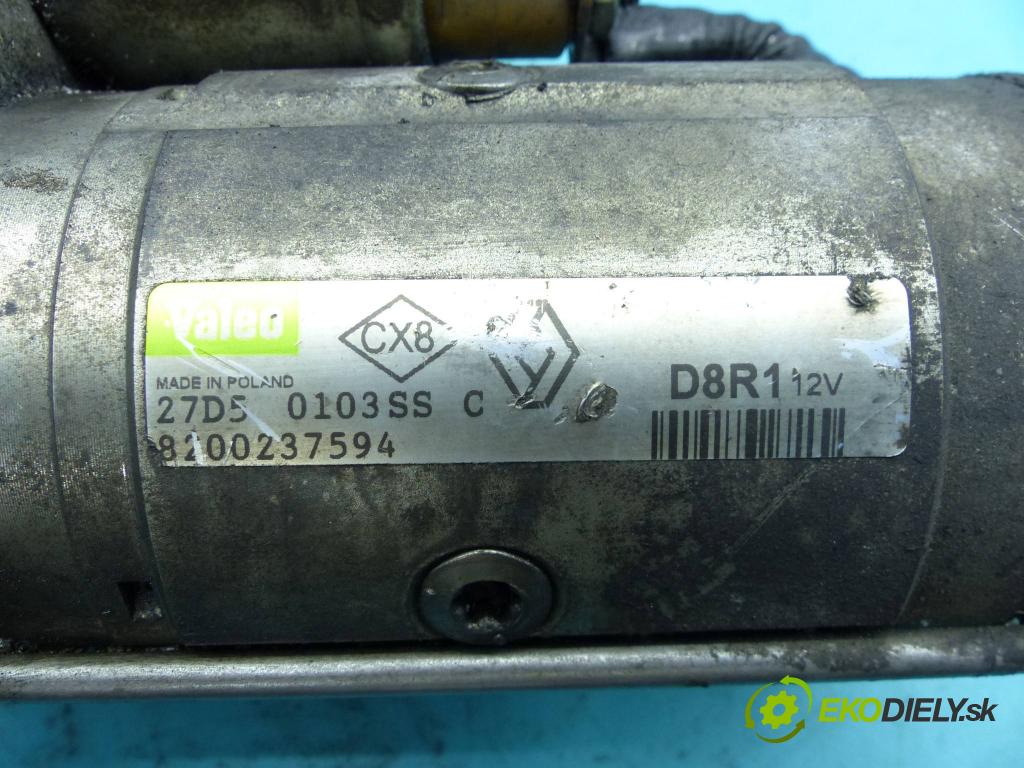 Renault Espace IV 2003-2014 2.2 dci 150 HP automatic 110 kW 2188 cm3 5- štartér D8R1 (Štartéry)