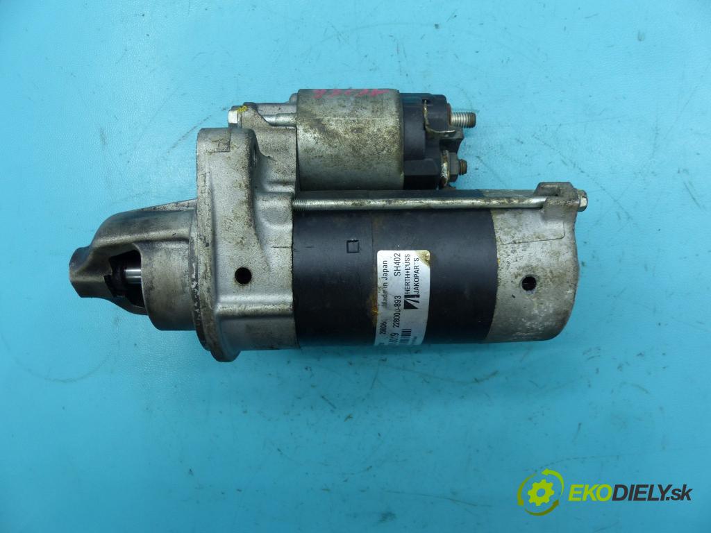 Subaru Justy III 2003-2007 1.3 16v 94 HP manual 69 kW 1328 cm3 5- štartér 228000-893 (Štartéry)