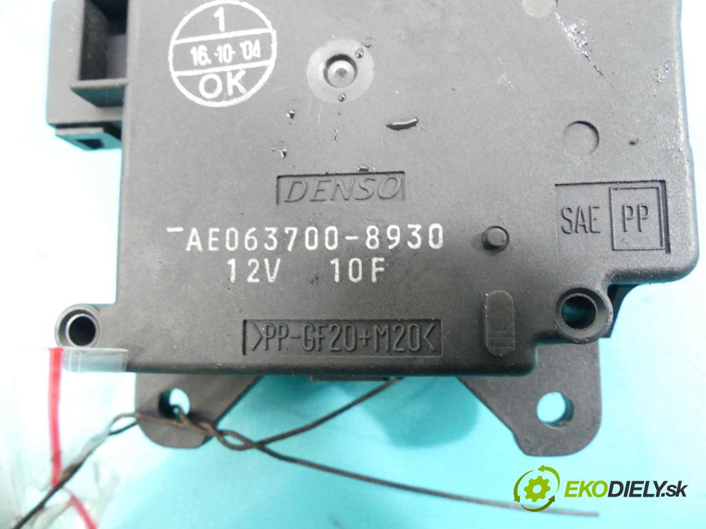 Toyota Corolla Verso II 2004-2009 2.0 D4D 116 hp manual 85 kW 1995 cm3 5- motorek topení AE063700-8930