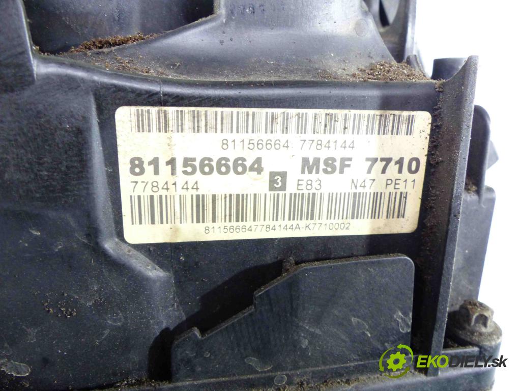 Bmw X3 e83 2003-2010 2.0d 177 hp automatic 130 kW 1995 cm3 5- motor diesla N47