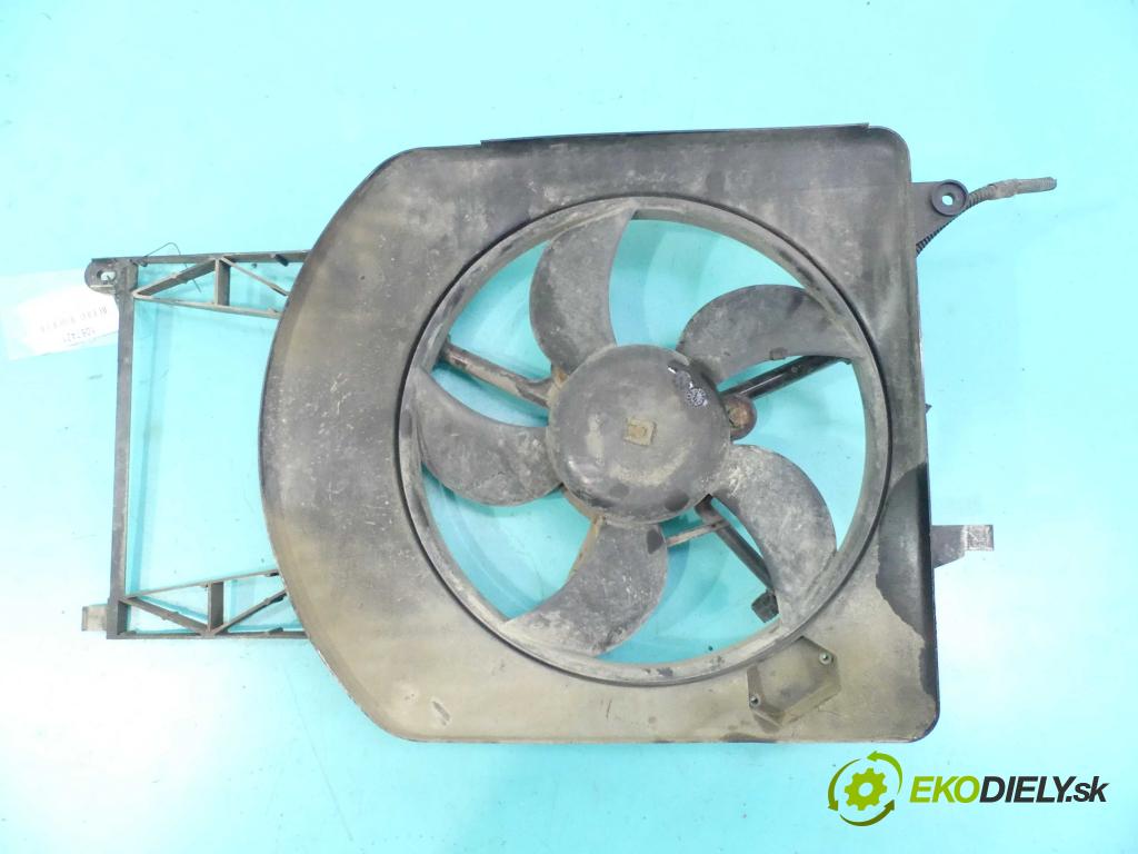 Fiat Palio II 2002-2006 1.6 16v 103 HP manual 76 kW 1596 cm3 5- Ventilátor chladiča 