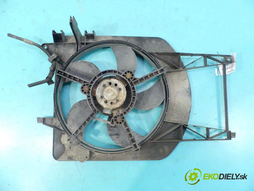 Fiat Palio II 2002-2006 1.6 16v 103 HP manual 76 kW 1596 cm3 5- Ventilátor chladiča