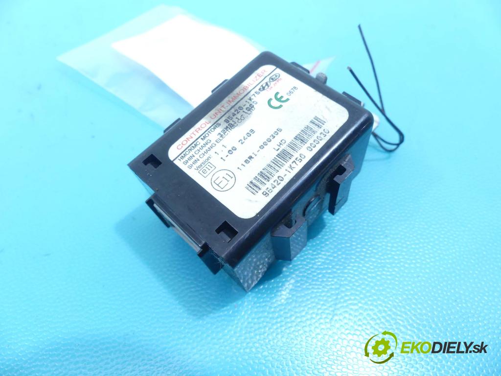 Hyundai ix20 2010-2019 1.4 16v 90 HP manual 66,2 kW 1396 cm3 5- modul riadiaca jednotka 95420-1K750 (Ostatné)