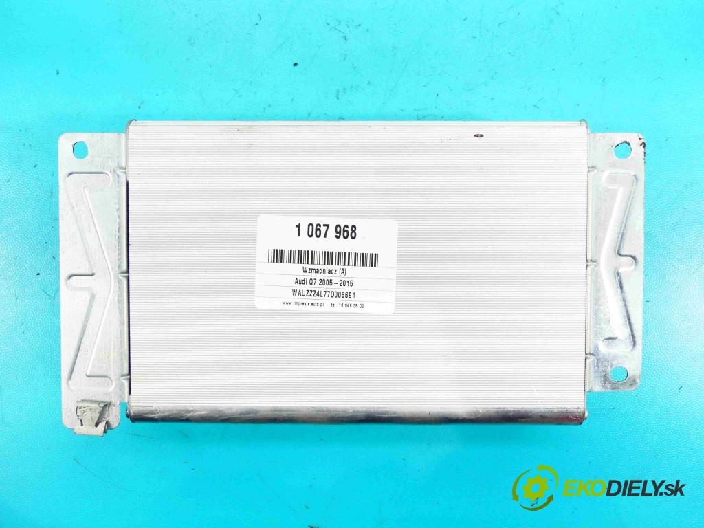 Audi Q7 2005-2015 3.0 tdi 232KM automatic 171 kW 2967 cm3 5- Zesilovač: 4L0035223 (Zosilňovače)