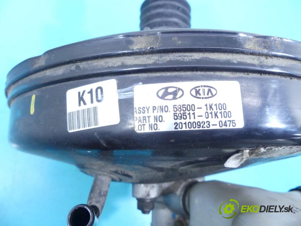 Hyundai ix20 2010-2019 1.4 16v 90 HP manual 66,2 kW 1396 cm3 5- servo brzdové 58500-1K100
