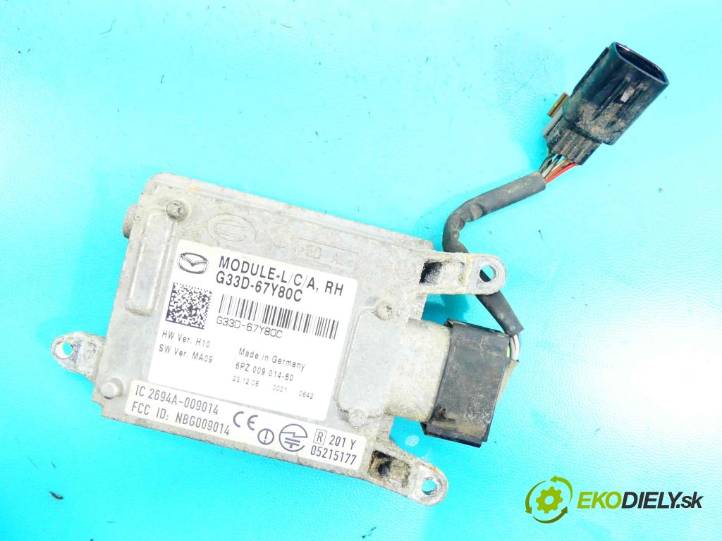 Mazda 6 II GH 2007-2012 2.2 citd 163 HP manual 120 kW 2184 cm3 5- modul riadiaca jednotka G33D-67Y80C (Ostatné)