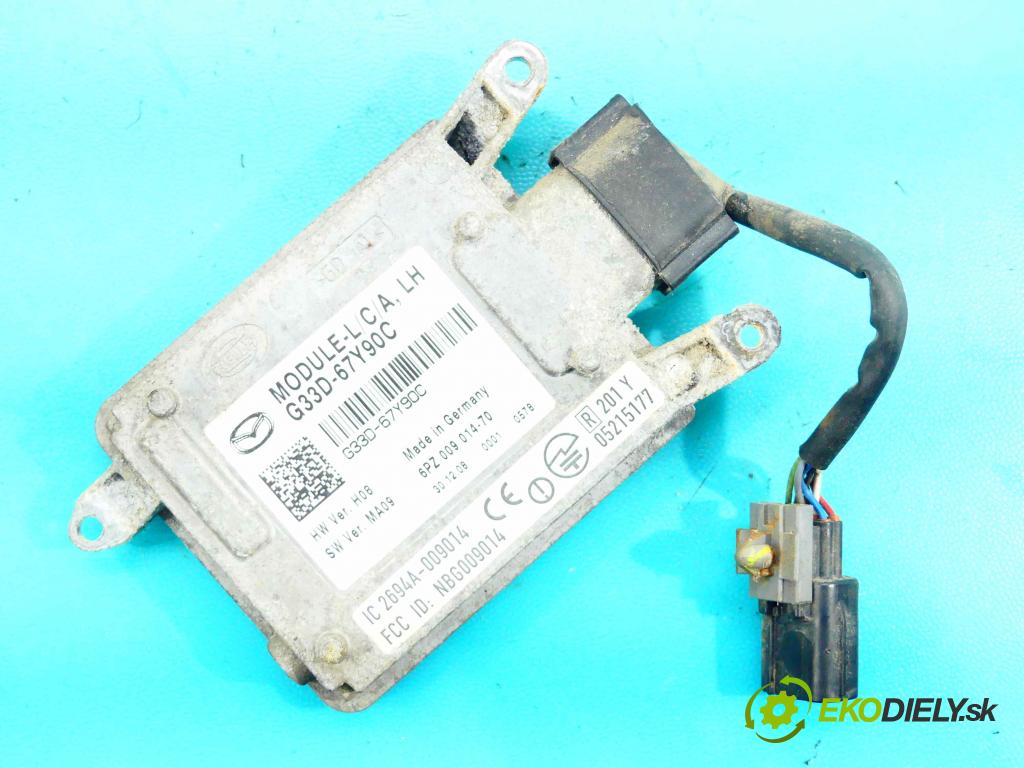 Mazda 6 II GH 2007-2012 2.2 citd 163 HP manual 120 kW 2184 cm3 5- modul riadiaca jednotka G33D-67Y90C (Ostatné)