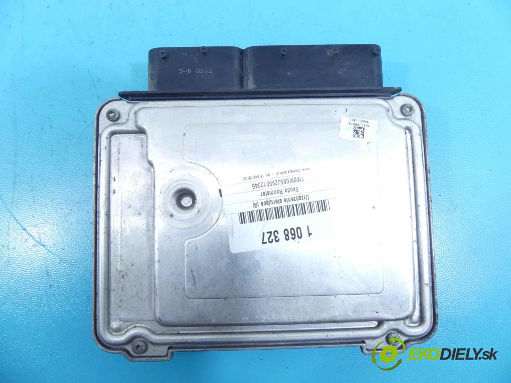 Skoda Roomster 1.9 tdi 105 HP manual 77 kW 1896 cm3 5- Jednotka riadiaca 0281013443