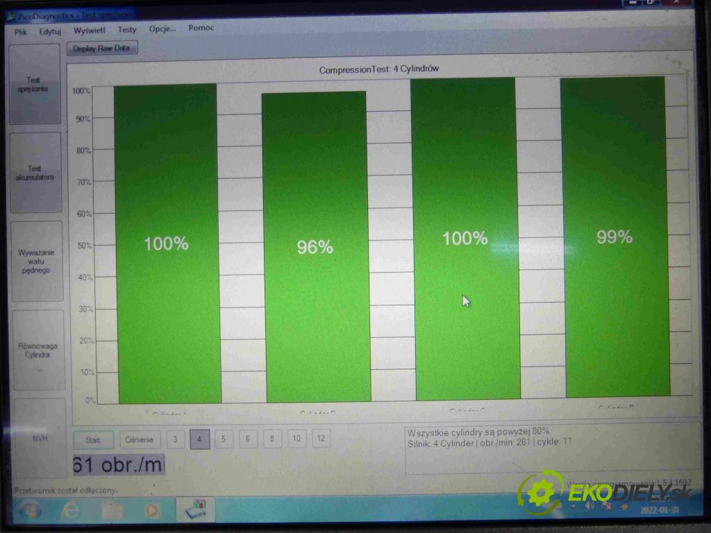 Skoda Roomster 1.9 tdi 105 HP manual 77 kW 1896 cm3 5- motor diesla BLS