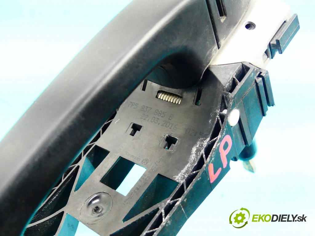 Porsche Cayenne II 2010-2017 4.8 V8 Turbo 500KM automatic 368 kW 4806 cm3 5- rukoväť predné ľavé mimo: 7P5837885B (Vonkajšie predné ľavé)