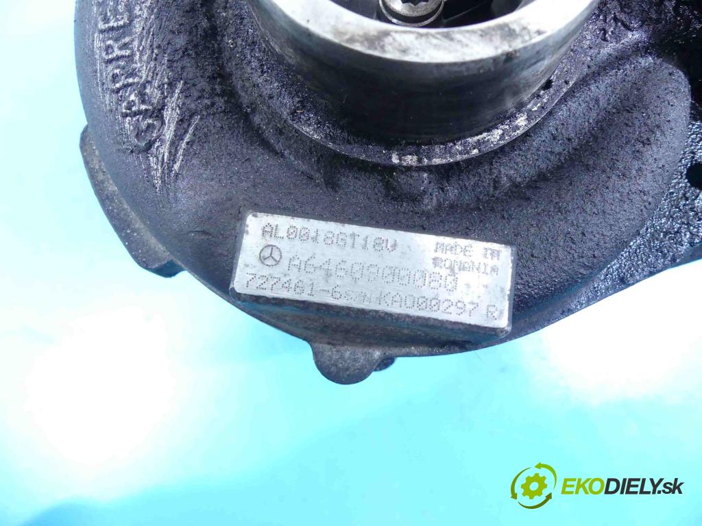 Mercedes E W211 2002-2009 2,2.0 CDI 150 HP manual 110 kW 2148 cm3 4- turbodúchadlo, turbo 727461-6 (Turbodúchadlá (kompletné))