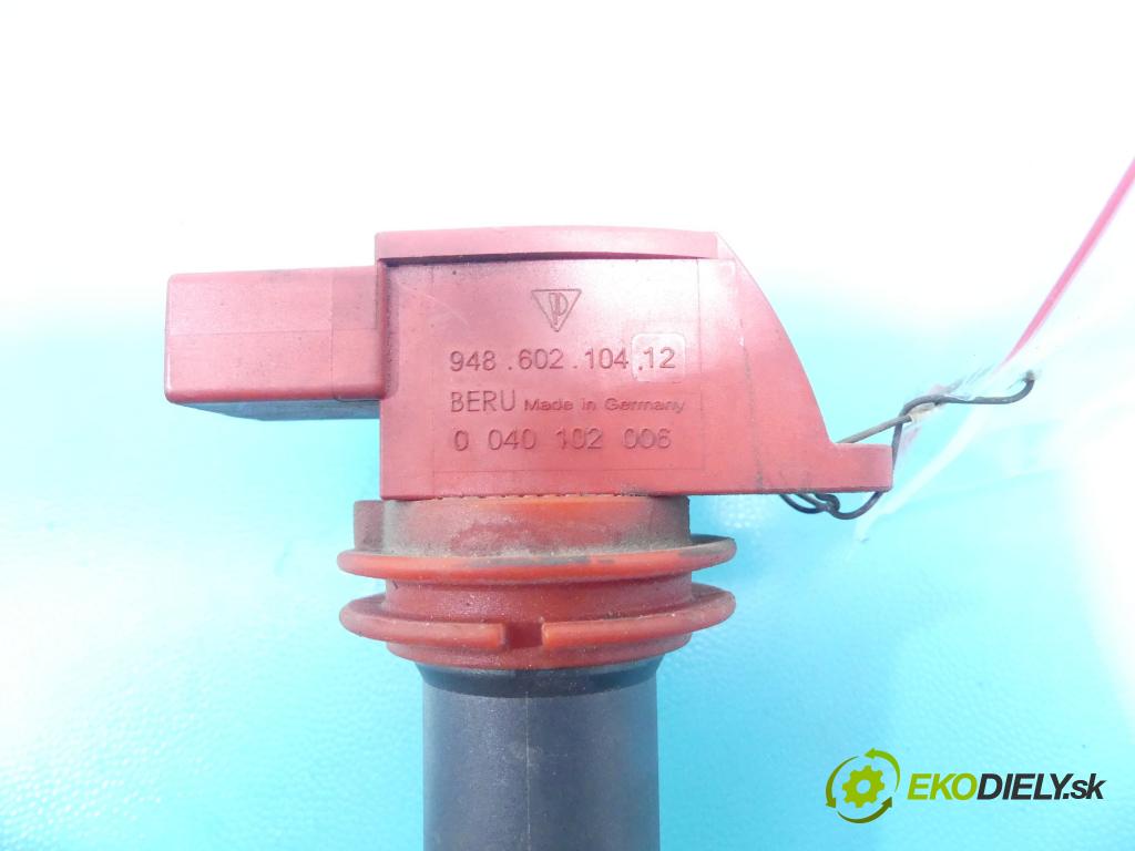 Porsche Cayenne II 2010-2017 4.8 V8 Turbo automatic 368 kW 4806 cm3 5- cievka zapaľovacia 0040102006 (Zapaľovacie cievky, moduly)