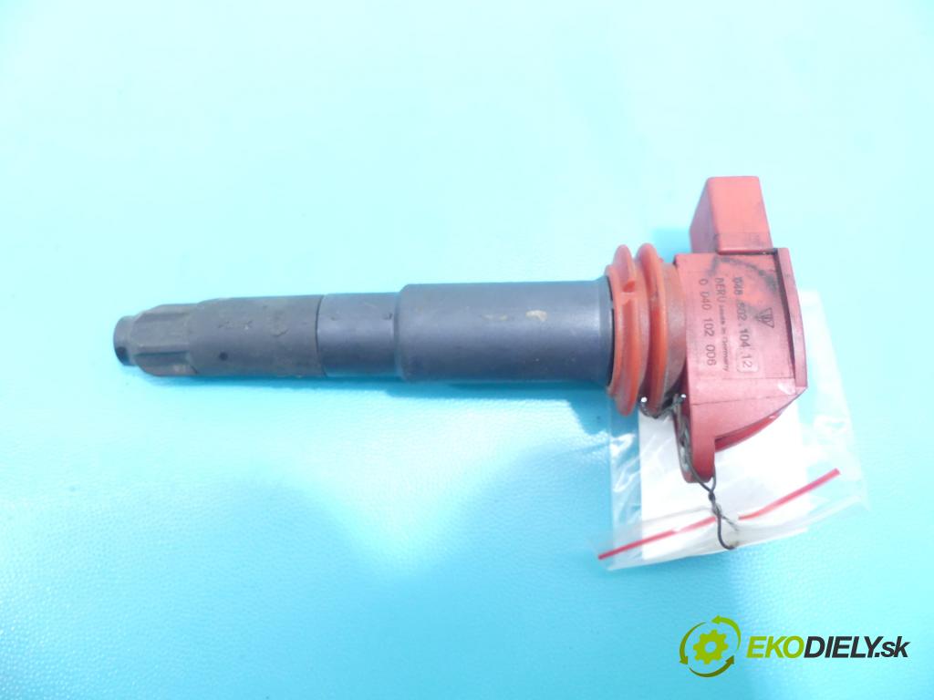 Porsche Cayenne II 2010-2017 4.8 V8 Turbo automatic 368 kW 4806 cm3 5- cievka zapaľovacia 0040102006 (Zapaľovacie cievky, moduly)