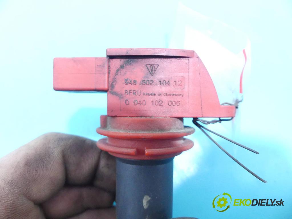 Porsche Cayenne II 2010-2017 4.8 V8 Turbo automatic 368 kW 4806 cm3 5- cievka zapaľovacia 0040102006 (Zapaľovacie cievky, moduly)