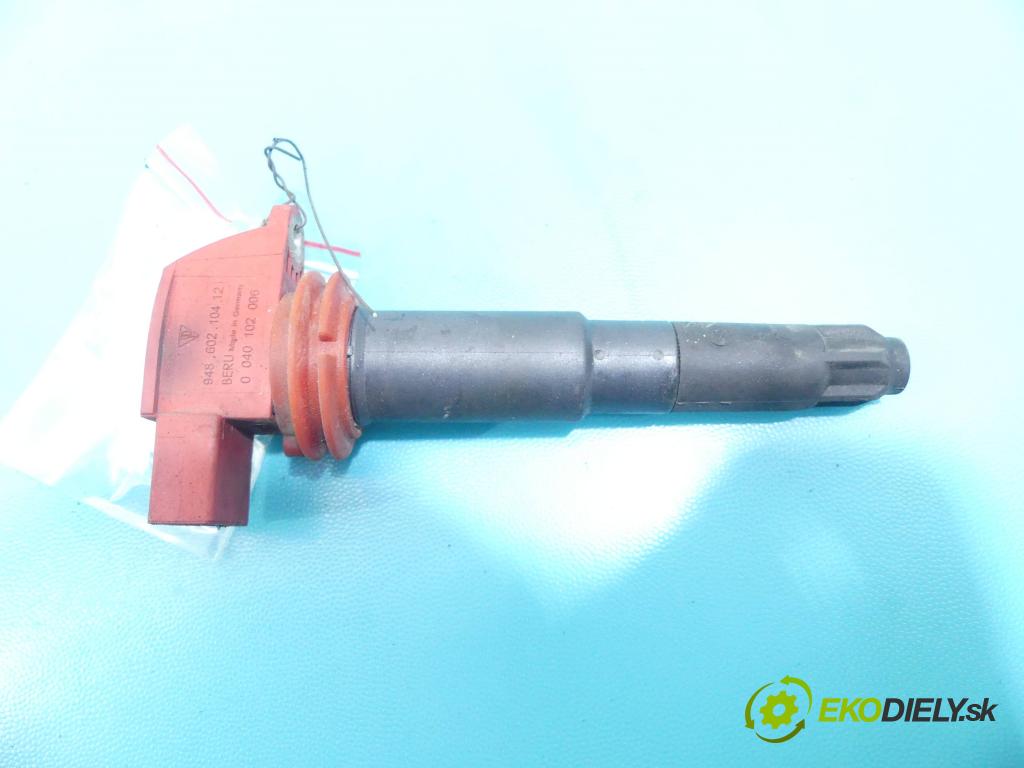 Porsche Cayenne II 2010-2017 4.8 V8 Turbo automatic 368 kW 4806 cm3 5- cievka zapaľovacia 0040102006 (Zapaľovacie cievky, moduly)