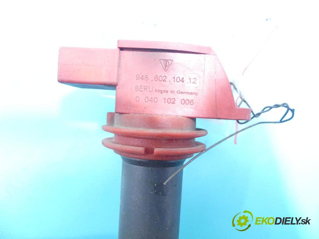 Porsche Cayenne II 2010-2017 4.8 V8 Turbo automatic 368 kW 4806 cm3 5- cievka zapaľovacia 0040102006 (Zapaľovacie cievky, moduly)