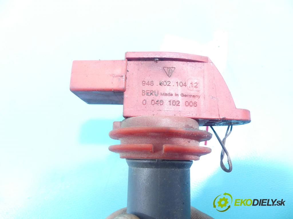 Porsche Cayenne II 2010-2017 4.8 V8 Turbo automatic 368 kW 4806 cm3 5- cievka zapaľovacia 0040102006 (Zapaľovacie cievky, moduly)