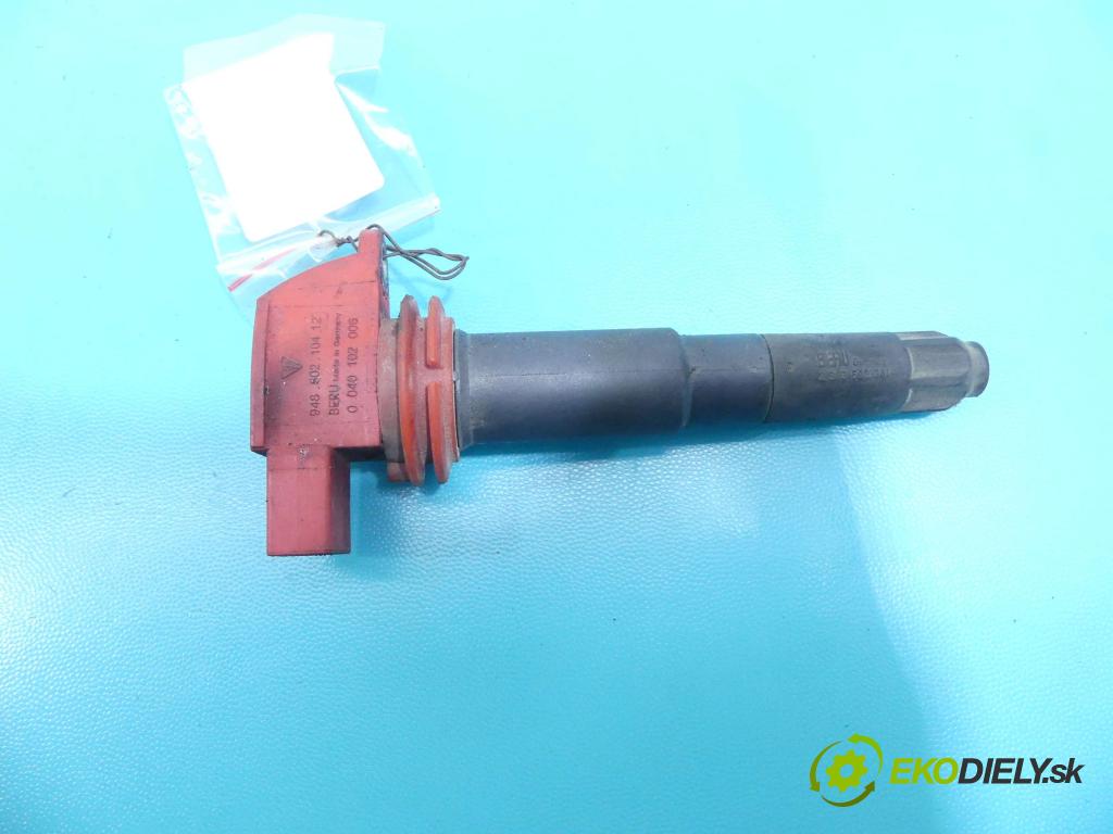 Porsche Cayenne II 2010-2017 4.8 V8 Turbo automatic 368 kW 4806 cm3 5- cievka zapaľovacia 0040102006 (Zapaľovacie cievky, moduly)