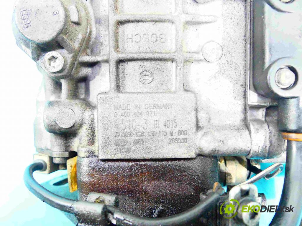 Audi A4 B5 1994-2001 1.9 tdi 90 HP manual 66 kW 1896 cm3 4- čerpadlo vstrekovacia 0460404971 (Vstrekovacie čerpadlá)