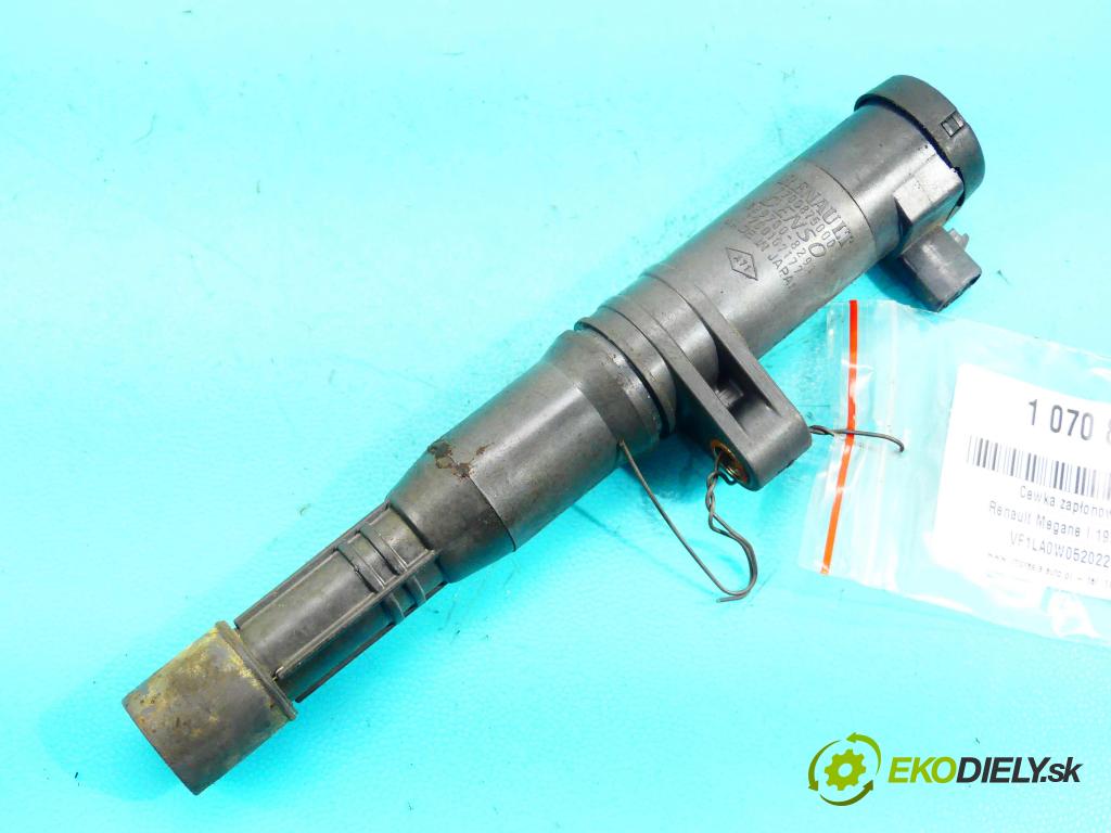 Renault Megane I 1995-2003 1.4 16v 95 HP manual 70 kW 1390 cm3 4- cievka zapaľovacia 7700875000 (Zapaľovacie cievky, moduly)