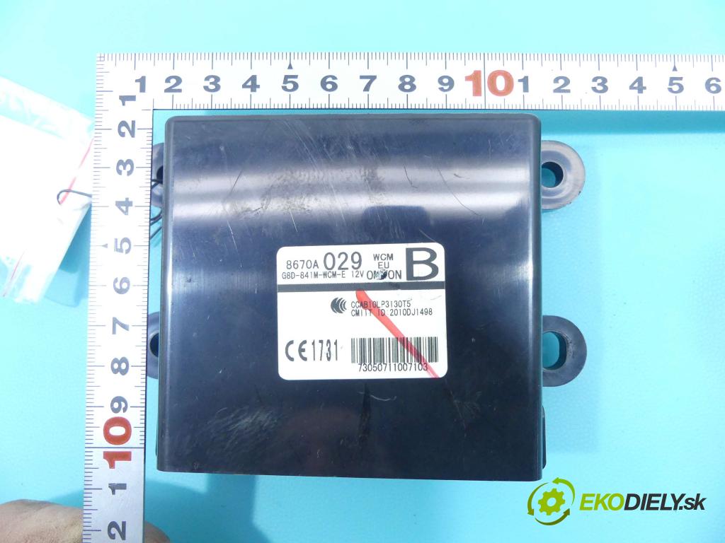 Mitsubishi ASX 2010-2016 1.6 16v 117 HP manual 86 kW 1590 cm3 5- modul riadiaca jednotka 8670A029 (Ostatné)