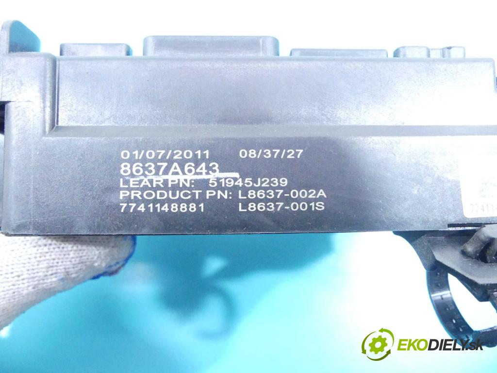 Mitsubishi ASX 2010-2016 1.6 16v 117 HP manual 86 kW 1590 cm3 5- modul riadiaca jednotka 8637A643 (Ostatné)