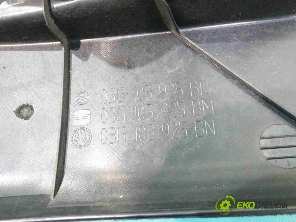 Vw Golf plus 1.9 tdi 90 HP manual 66 kW 1896 cm3 5- kryt motora horní: 03G103925BL