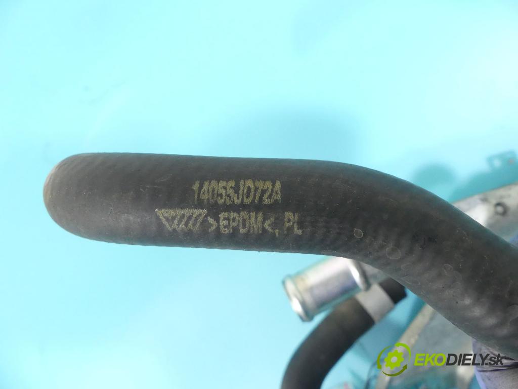 Nissan Qashqai 06-13 2.0 dci 150 HP manual 110 kW 1995 cm3 5- rúrka systému chłodzenia 14055JD72A