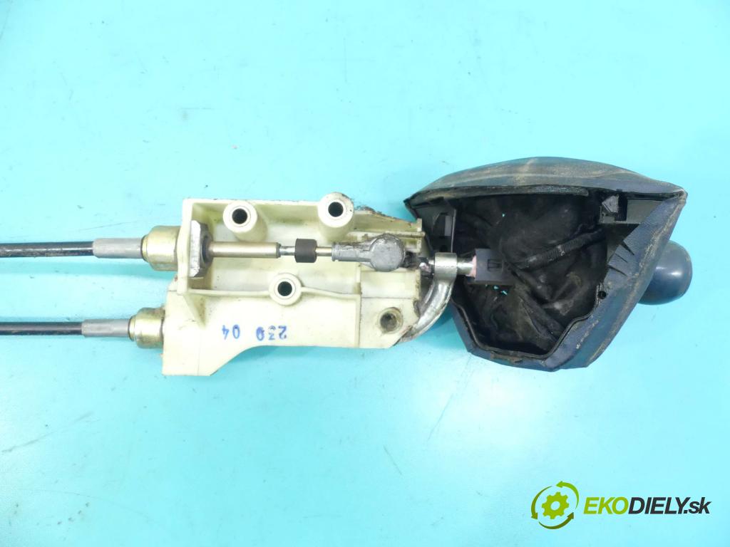 Fiat Doblo I 2001-2010 1.6 16v 103 HP manual 76 kW 1596 cm3 5- Páka: Změny: stupeň,rýchlosť  (Rýchlostné páky / kulisy)