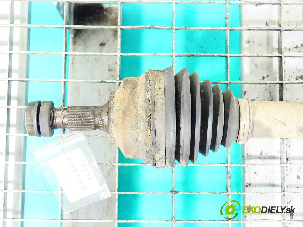 Citroen C4 2004-2011 2.0 hdi 136 HP manual 100 kW 1997 cm3 5- poloos ľavé  (Poloosy)