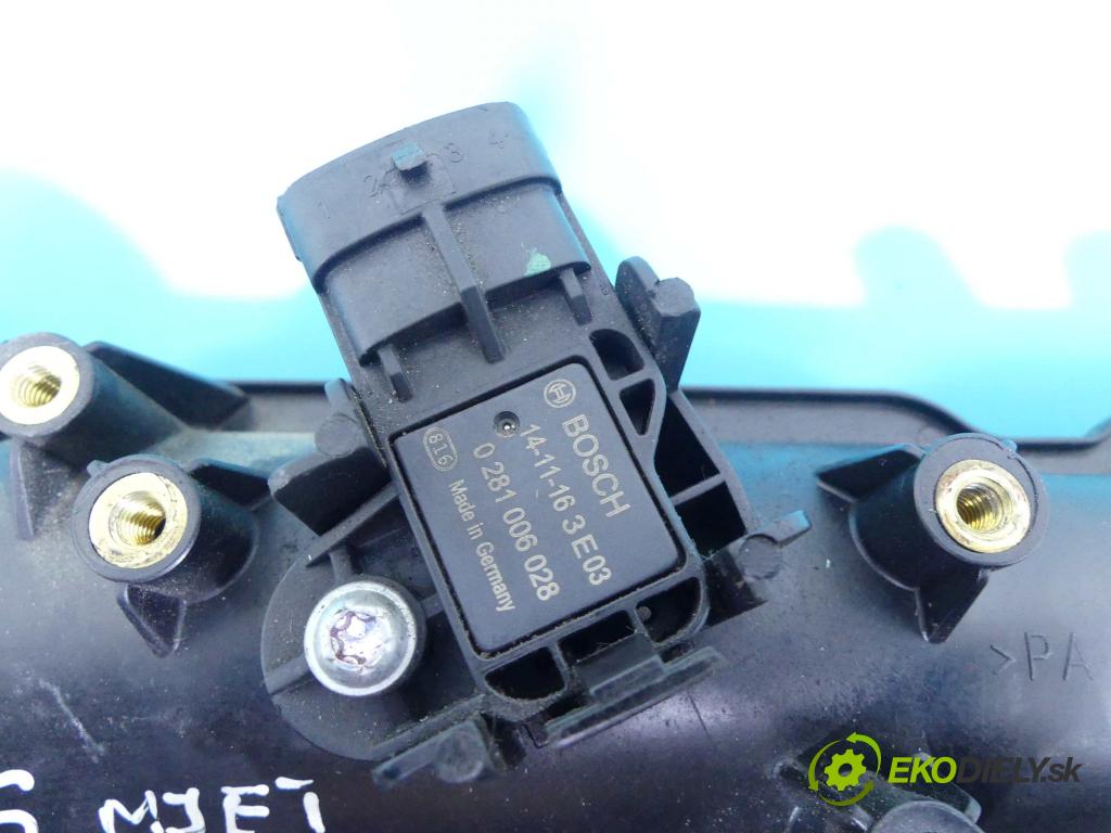 Alfa romeo Mito 08-18 1.6 jtd 120 HP manual 88 kW 1598 cm3 3- zvod nasávací 55259084 (Sacie potrubia)