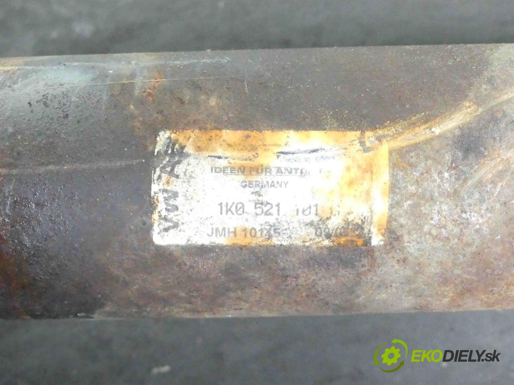 Vw Passat B6 2005-2010 2.0 FSI 4x4 150 HP manual 110 kW 1984 cm3 5- Hřídel: jízda: 1K0521101G (Kardaňové hriadele)
