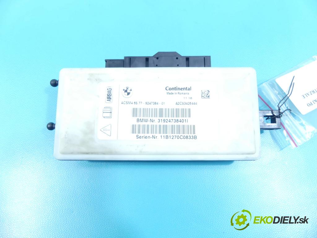 Bmw X3 F25 2010-2017 3.0 258 HP automatic 190 kW 2996 cm3 5- modul riadiaca jednotka 9247384 (Ostatné)