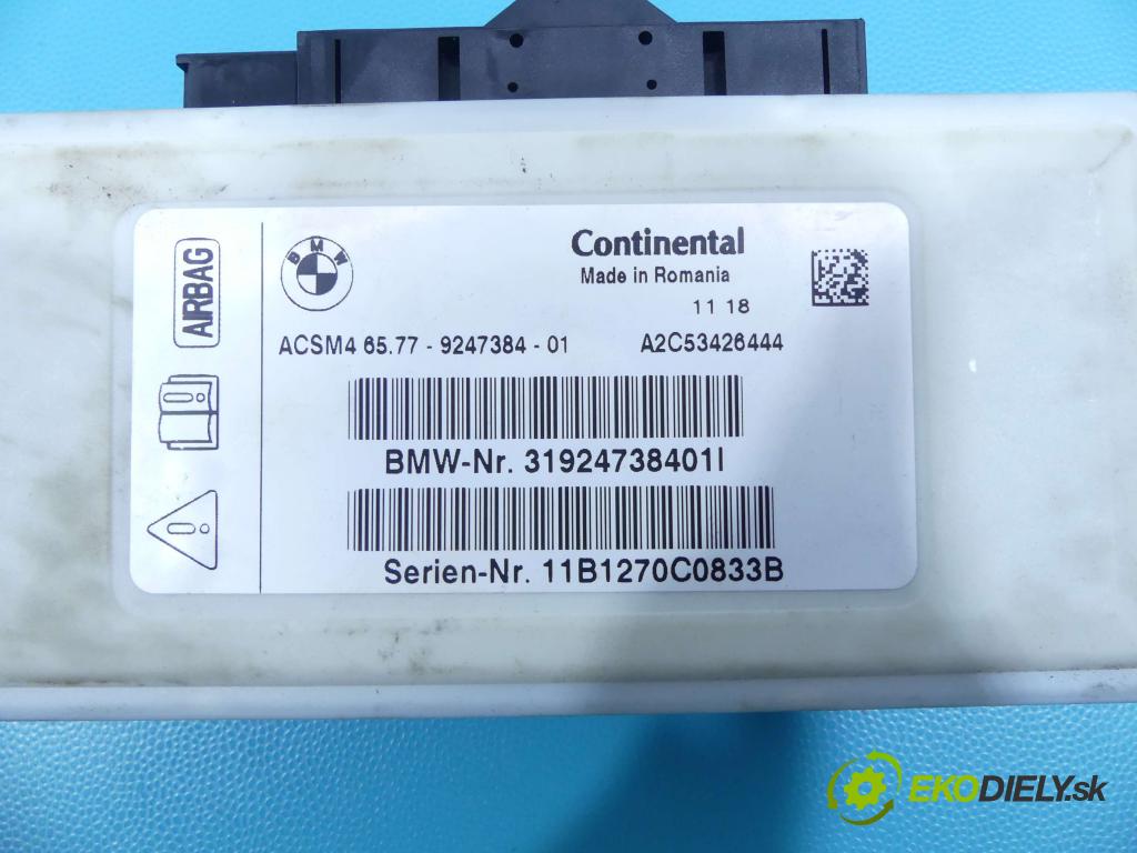 Bmw X3 F25 2010-2017 3.0 258 HP automatic 190 kW 2996 cm3 5- modul riadiaca jednotka 9247384 (Ostatné)