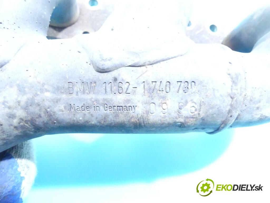 Bmw 5 e39 1996-2003 2.0 24V R6 150 hp manual 110 kW 1991 cm3 5- potrubí výfuk 1740730 (Výfukové potrubí)