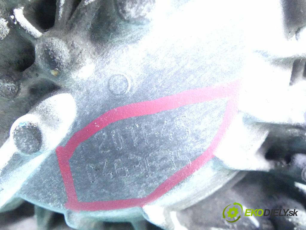 Peugeot 307 1.6 16v 109 hp automatic 80 kW 1587 cm3 5- převodovka stupňová automat 20TP45