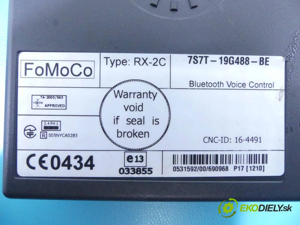 Ford Mondeo Mk4 2007-2014 2.0 tdci 140 HP automatic 103 kW 1997 cm3 5- modul riadiaca jednotka 7S7T-19G488-BE (Ostatné)