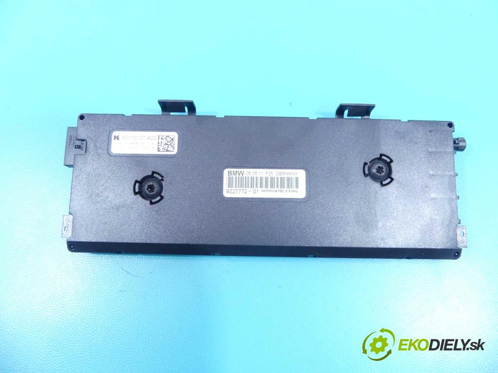 Bmw X3 F25 2010-2017 3.0 258 HP automatic 190 kW 2996 cm3 5- modul riadiaca jednotka 9227772-01 (Ostatné)