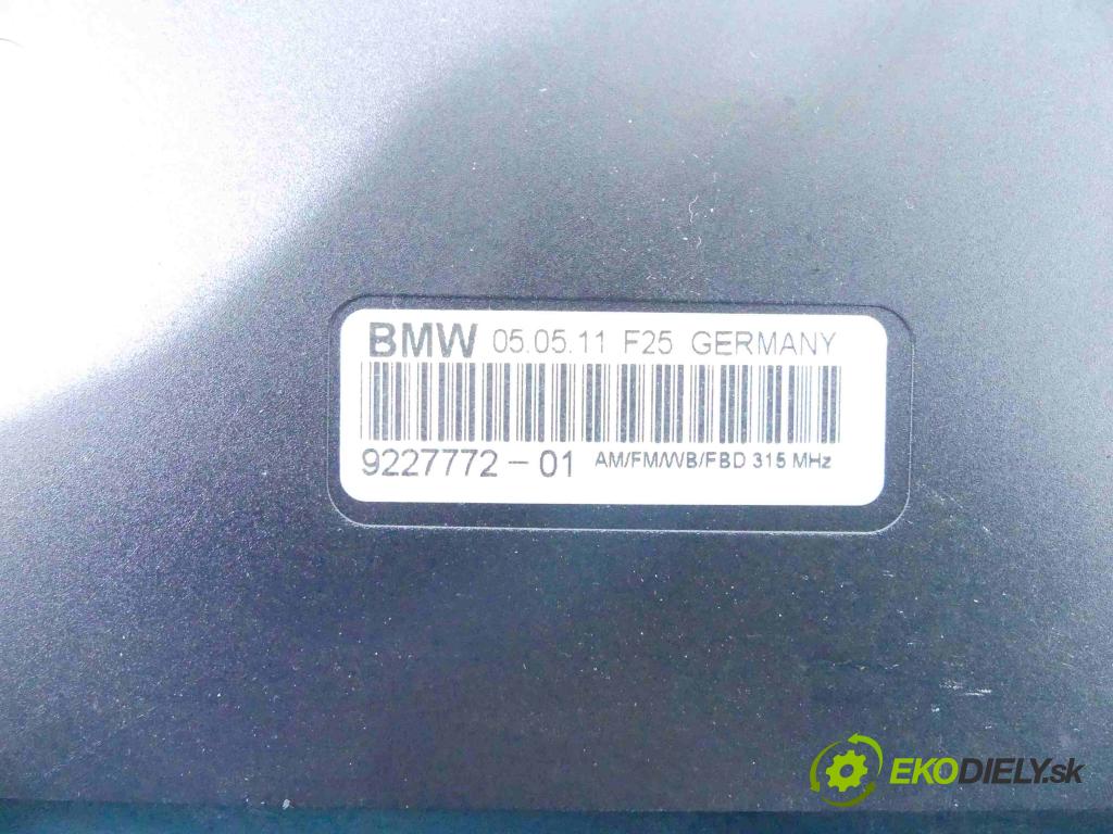 Bmw X3 F25 2010-2017 3.0 258 HP automatic 190 kW 2996 cm3 5- modul riadiaca jednotka 9227772-01 (Ostatné)