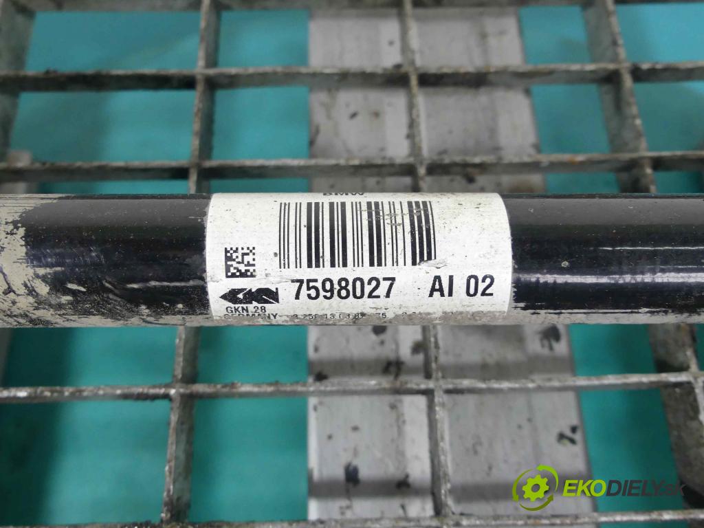 Bmw X3 F25 2010-2017 3.0 258 HP automatic 190 kW 2996 cm3 5- poloos ľavé 7598027 (Poloosy)