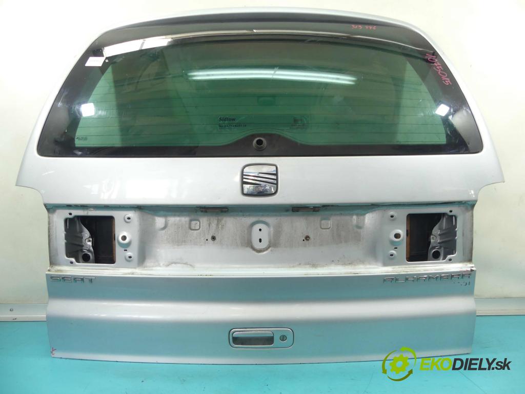 Seat Alhambra 1996-2010 2.0 116 hp manual 85 kW 1984 cm3 5- zadní kufrové dveře  (Zadní kapoty)