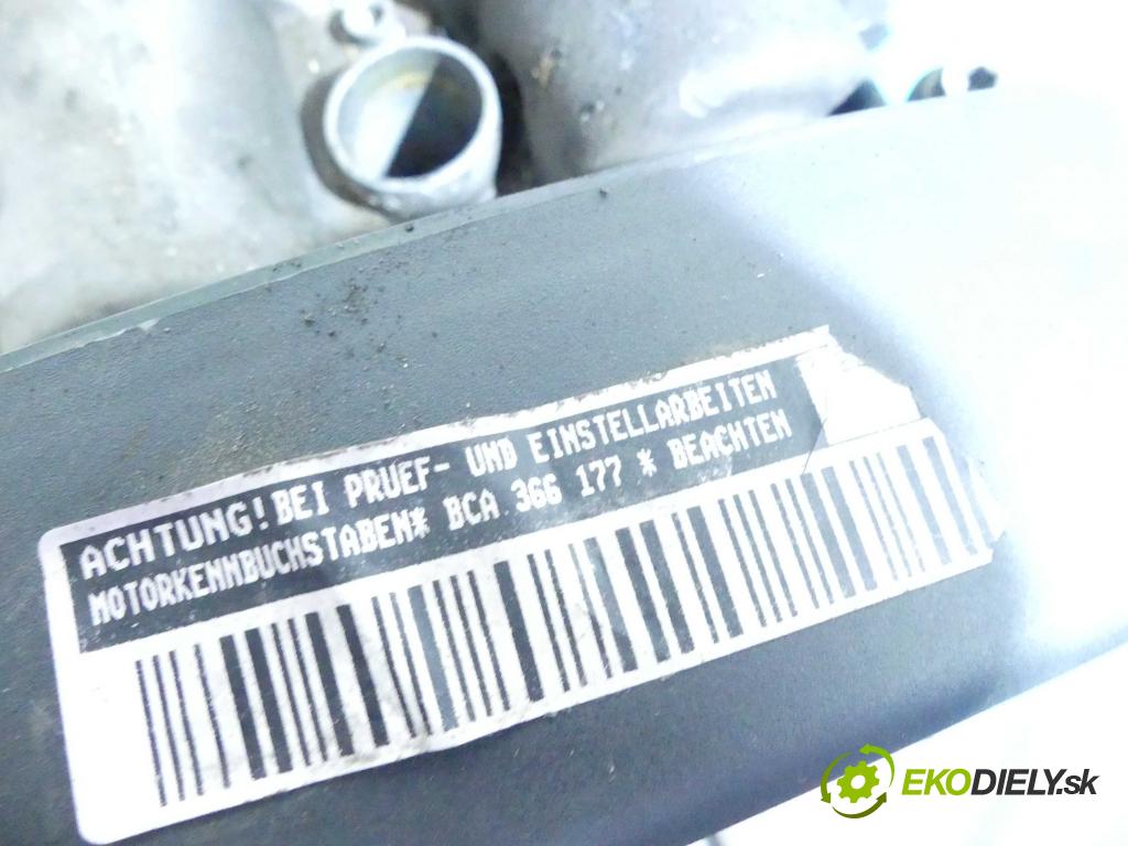 Vw Golf V 2003-2009 1.4 16v 75 HP manual 55 kW 1390 cm3 3- motor benzín: BCA